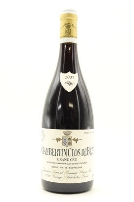 (1) 2007 Domaine Armand Rousseau Pere et Fils Chambertin Clos-de-Beze Grand Cru, Cote de Nuits [JR18] [RP96] [WS95]