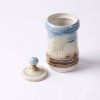 A Dennis O'Connor Salt Glazed Lidded Jar - 3
