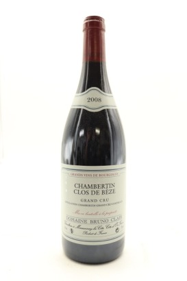 (1) 2008 Domaine Bruno Clair Chambertin-Clos de Beze Grand Cru, Cote de Nuits [JR16] [RP95]