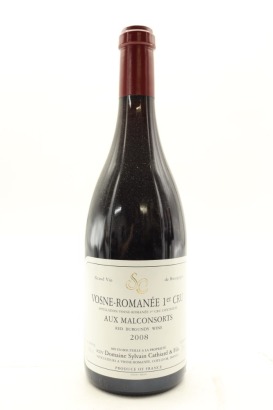 (1) 2008 Sylvain Cathiard Aux Malconsorts, Vosne-Romanee Premier Cru [JR17]