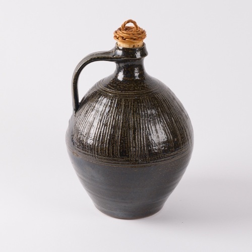 A Mirek Smisek Salt Glazed Flagon