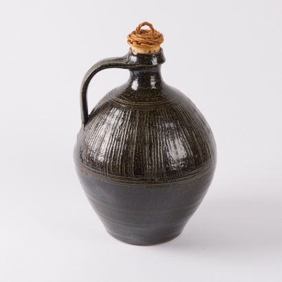 A Mirek Smisek Salt Glazed Flagon