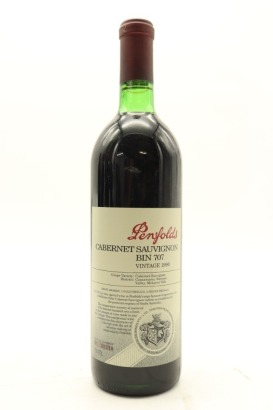 (1) 1990 Penfolds Bin 707 Cabernet Sauvignon, South Australia [JR17.5]