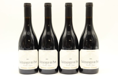 (4) 2021 Tardieu-Laurent Chateauneuf-du-Pape Vieilles Vigne, Rhone [JR17] [WS93]