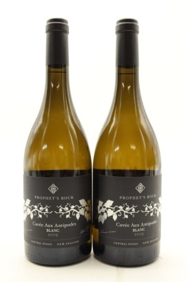 (2) 2019 Prophet's Rock 'Cuvee Aux Antipodes' Blanc, Central Otago [JR17]