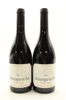 (2) 2021 Tardieu-Laurent Chateauneuf-du-Pape Vieilles Vigne, Rhone [JR17] [WS93]