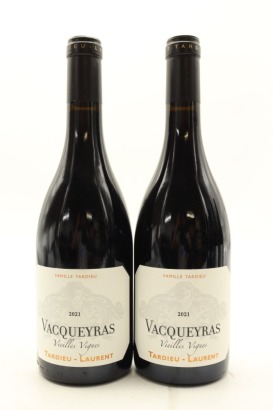 (2) 2021 Tardieu-Laurent Vacqueyras Vieilles Vignes, Rhone [JR16]