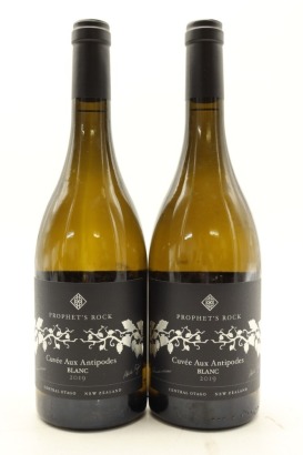 (2) 2019 Prophet's Rock 'Cuvee Aux Antipodes' Blanc, Central Otago [JR17]