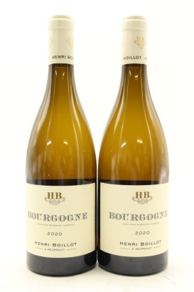 (2) 2020 Domaine Henri Boillot Bourgogne Chardonnay, Burgundy