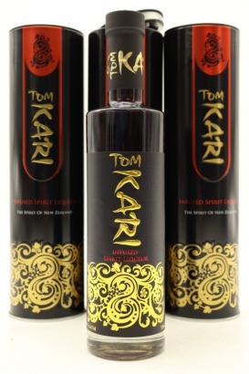 (3) Tom Kari Infused Spirit Liqueur, New Zealand, 39% ABV, 375ml (GB)