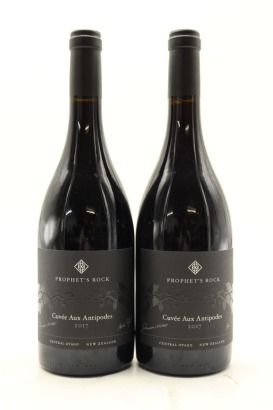 (2) 2017 Prophet's Rock 'Cuvee Aux Antipodes' Pinot Noir, Central Otago [JR17.5]