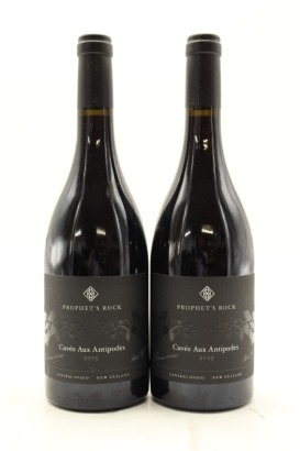 (2) 2015 Prophet's Rock 'Cuvee Aux Antipodes' Pinot Noir, Central Otago [JR17.5]