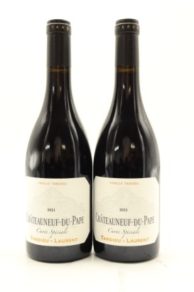 (2) 2021 Tardieu-Laurent Chateauneuf-du-Pape Vieilles Vigne, Rhone [JR17] [WS93]