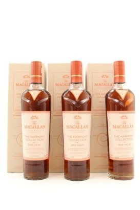 (3) The Macallan Harmony Collection 'Rich Cacao' Single Malt Scotch Whisky, 44% ABV