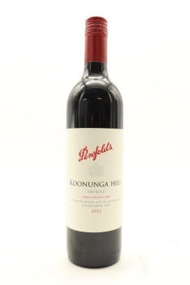 (1) 2022 Penfolds Koonunga Hill Shiraz - Cabernet Sauvignon, South Australia