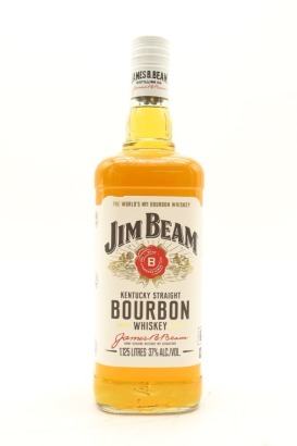 (1) Jim Beam Kentucky Straight Bourbon Whisky, 37% ABV, 1125ml