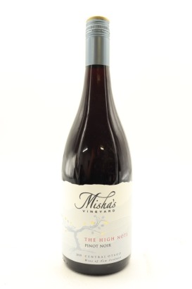 (1) 2019 Misha's Vineyard The High Note Pinot Noir, Central Otago