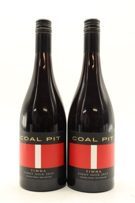 (2) 2019 Coal Pit Tiwha Pinot Noir, Gibbston