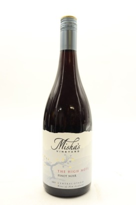 (1) 2019 Misha's Vineyard The High Note Pinot Noir, Central Otago