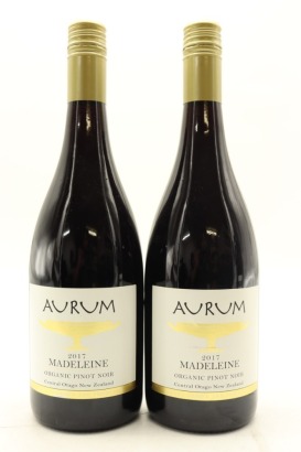 (2) 2017 Aurum Madeleine Pinot Noir, Central Otago [JR16]