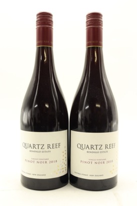 (2) 2018 Quartz Reef Bendigo Estate Single Vineyard Pinot Noir, Bendigo