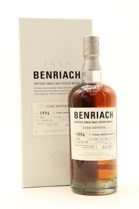 (1) 1994 Benriach 27 Year Old Cask #1858 Single Malt Scotch Whisky, 54% ABV (GB)
