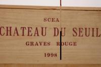 (1) 1998 Chateau Du Seuil 3000ml, Graves
