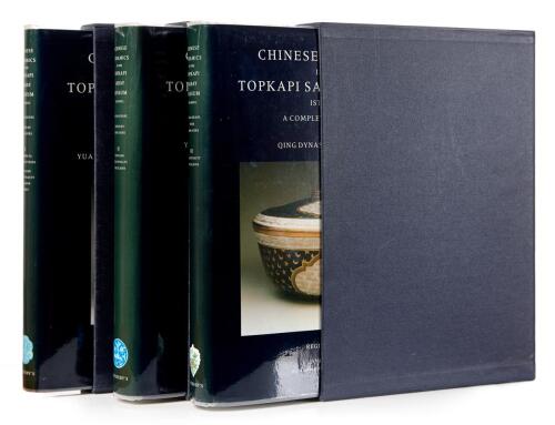 Chinese Ceramics in the Topkapi Saray Museum Istanbul- I-Historical introductions Yuan and Ming Dynasty Celadon Wares Vol. 1, 2 & 3