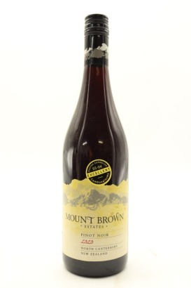 (1) 2020 Mount Brown Pinot Noir, Waipara