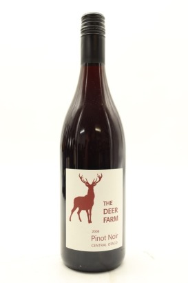 (1) 2008 The Deer Farm Pinot Noir, Central Otago
