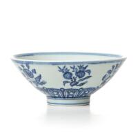 A Chinese Blue and White Bowl (Da Ming Xuande Nian Zhi Mark)