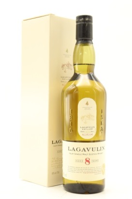 (1) Lagavulin 8 Year Old Single Malt Scotch Whisky, 48% ABV (GB)