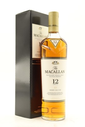 (1) The Macallan Sherry Oak Cask 12 Year Old Single Malt Scotch Whisky, 40% ABV (GB)