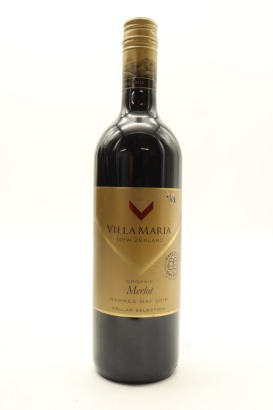(1) 2016 Villa Maria Cellar Selection Organic Merlot, Hawke's Bay