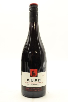 (1) 2016 Escarpment Kupe Pinot Noir, Martinborough [RP95] [WS94]