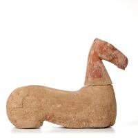 A Chinese Ceramic Horse