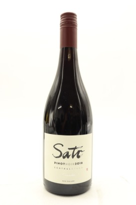 (1) 2018 Sato L'Insolite Pinot Noir, Central Otago [JR16.5]