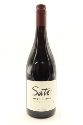 (1) 2018 Sato L'Insolite Pinot Noir, Central Otago [JR16.5]