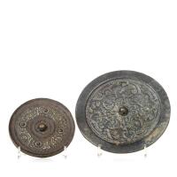 Two Chinese Bronze Mirrors