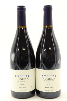 (2) 2020 Kusuda Pinot Noir, Martinborough [JR17.5]