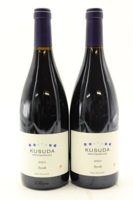 (2) 2021 Kusuda Syrah, Martinborough