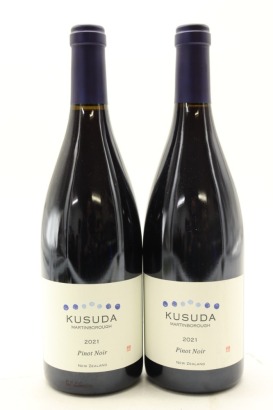 (2) 2021 Kusuda Pinot Noir, Martinborough [JR17] [RP96]