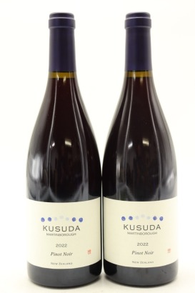 (2) 2022 Kusuda Pinot Noir, Martinborough