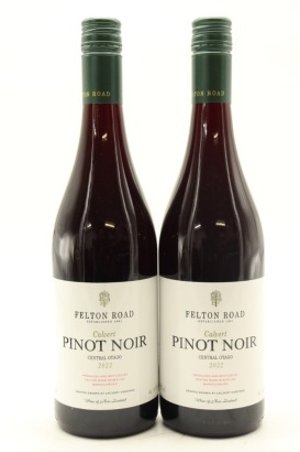 (2) 2022 Felton Road Calvert Pinot Noir, Bannockburn [JR17.5]