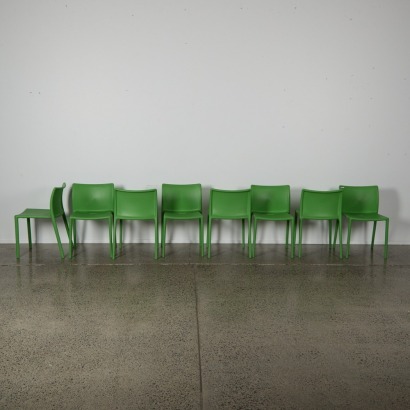 A Set Of Eight Air Chairs By Jasper Morrison For Magis Italy