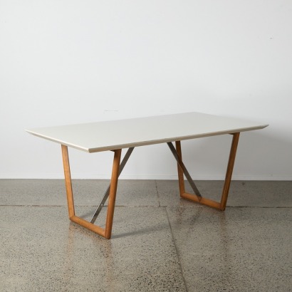 A Swedish Style Mid-Century Modern Desk A/F