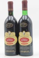 (2) 1979 Brown Brothers 'Meadow Creek' Shiraz Cabernet Sauvignon, Victoria