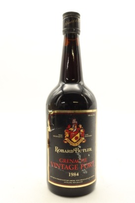 (1) 1984 Robard & Butler Grenache Vintage Port, New Zealand