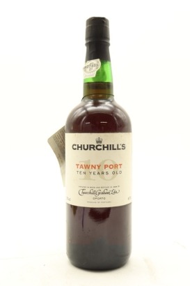 (1) NV Churchill's 10 Year Old Tawny Port, Portugal