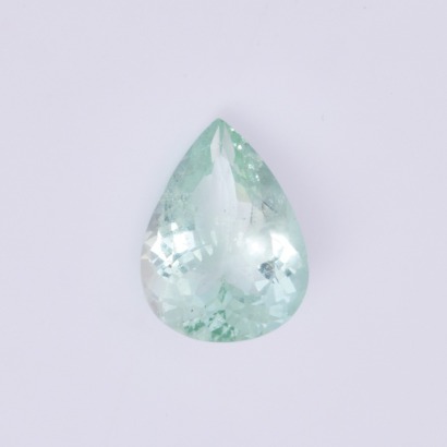 One 7.50ct, Loose Pear Shape Aquamarine